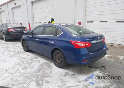 2017 Nissan Sentra S z USA, uszkodzony, nr VIN 3N1AB7AP0HY386037